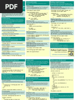 Beginners Python Cheat Sheet PCC Django