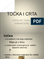 LK - CRTA I TOČKA - Crte Po Toku I Karakteru