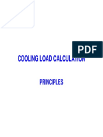 Cooling Load Calculation: Principles