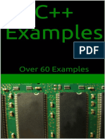 [PDF] C++ Examples Over 60 Examples