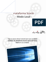 Configuração da plataforma Scorm de forma local em