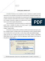 Gerando Plts PDF