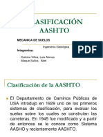 Clasificacion AASHTO