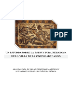 Un Estudio Sobre La Estructura Religiosa de La Villa de La Cocosa (Badajoz)