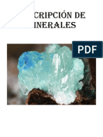 Descripcion Minerales