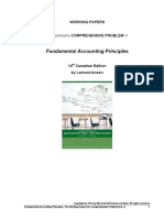 Fundamental Accounting Principles: To Accompany COMPREHENSIVE PROBLEM in