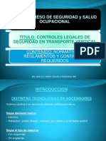 Controles Legales de Seguridad en Ascensores