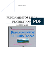 Boice - Fundamentos de La Fe Cristiana (Capitulos 01 - 21) PDF