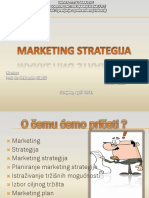 Marketing Strategija
