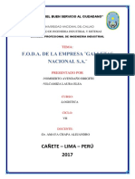 Informe de La Foda