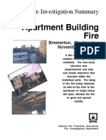 Fire Investigation Summary 3-1997