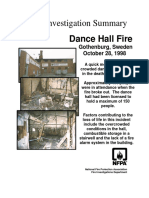 Fire Investigation Summary 6-1998
