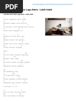 Chord Kunci Gitar Ungu Tercipta Untukku