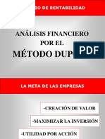 Análisis financiero por el método DuPont y ROI