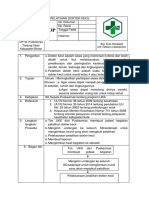 Sop PELATIHAN DOKTER KECIL