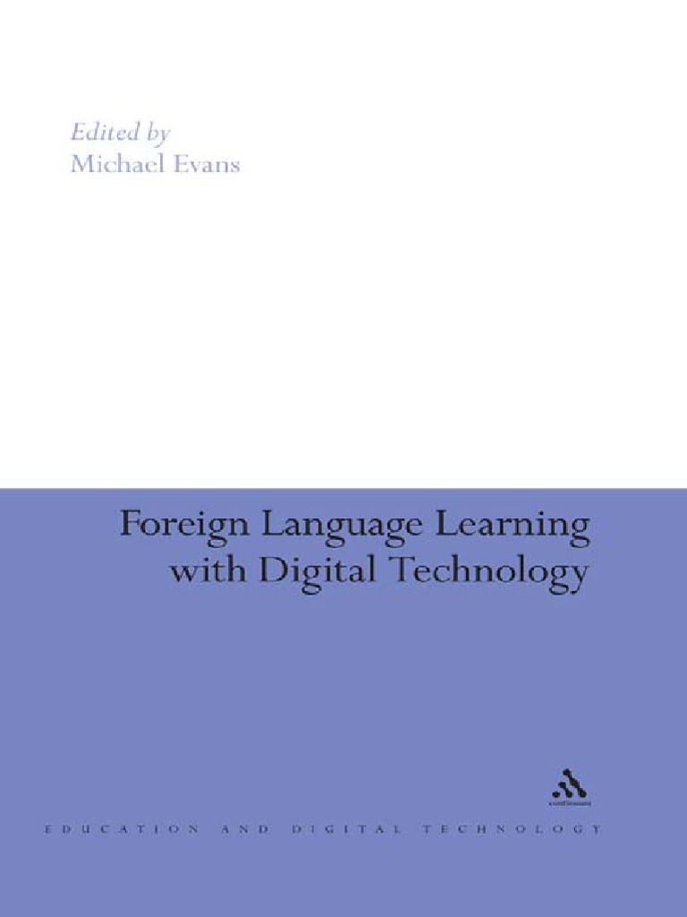 Foreign Language Learning With Digital Technologypdf - 