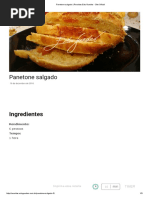 Panetone Salgado _ Receitas Edu Guedes - Site Oficial