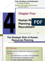 Chapter Four: Human Resources Planning and Recruitment