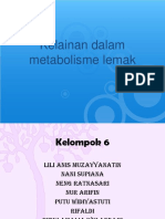 Kelainan Dalam Metabolisme Lemak