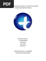 Download MAKALAH TEH BOTOL SOSRO UNSURI 2017docx by Hdua Net SN360290111 doc pdf