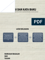 DIKSI DAN KATA BAKU