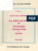 Historia de Panamá y la educación