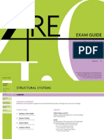 Exam Guide: Structural Systems