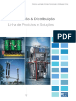 WEG Transmissao Distribuicao Linha de Produtos e Solucoes 50022708 20 Catalogo Portugues Br