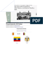 Departamento Del Istmo