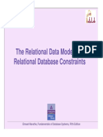 Relational Data Model and Constraints Explained