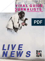 IFJ - Live News - A Survival Guide for Journalists [03-2003]