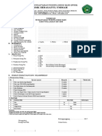 Formulir Pendaftaran PSB 2017