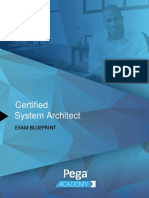 System Architect Certified: Exam Blueprint