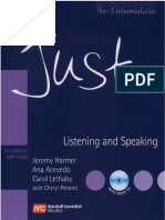 Just Skills Pre-Intermediate (Listening and Speaking 89p) PDF