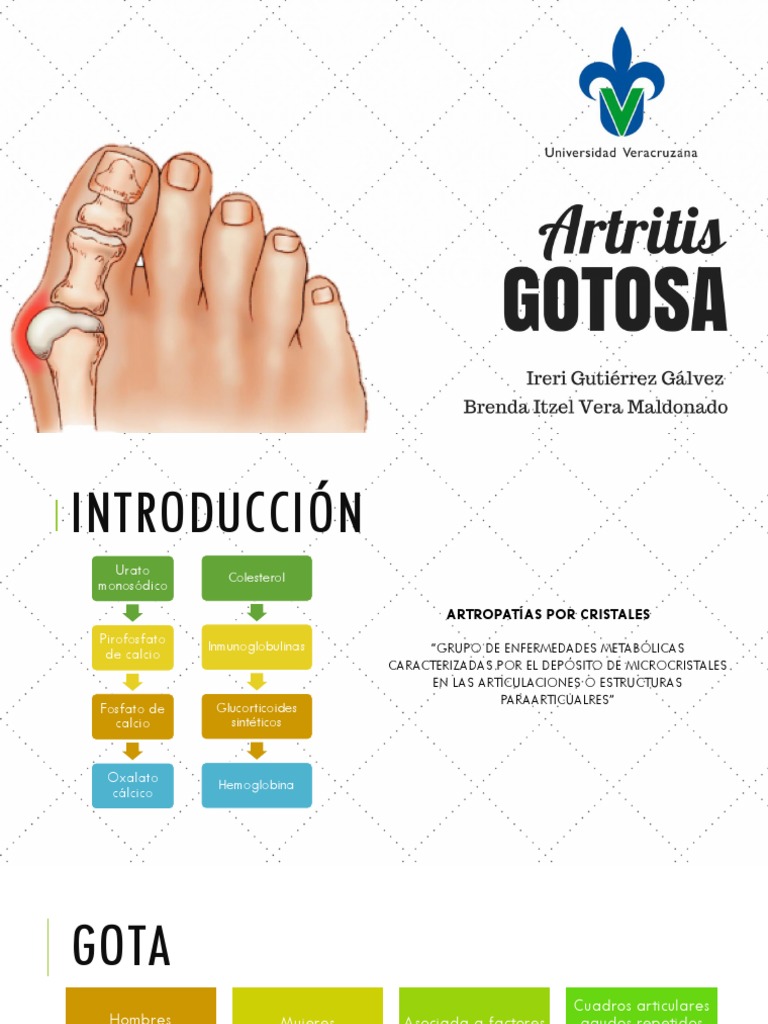 PPT de Artritis Gotosa Gota Drogas antiinflamatorias no esteroideos