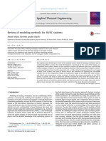 Review of Modeling Methods For HVAC Systems