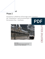 Pau-Canfranc Rapport de Phase 2