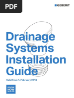 Geberit Drainage Installation Guide - PDF