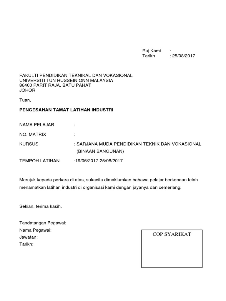 Surat Peguam Pengesahan Kebenaran Menguna Kereta