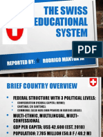 COMPARATIVE the Swiss Education System