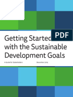 SDGs Getting Started Guide