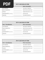 Cash Disbursement Form Template | PDF | Finance & Money Management | Law