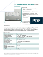 6 - Conventional 2-Zone Fire Alarm Control Panel - HFP CP-2