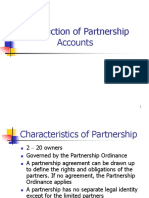 Introduction of Partnership Accounts