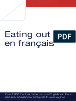 Eating Out en Francais PDF