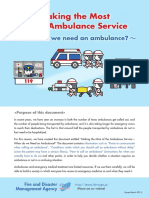 When to Call an Ambulance: Deciding on Emergency Medical Transport