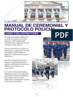 Manual de Ceremonial y Protocolo Policial Curso Instructores