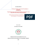 Contoh Format Analisis Jurnal