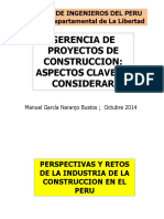 Gerencia de Proyectos de Construccion - en El Peru PDF