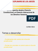 Control Disciplinario - Jueces